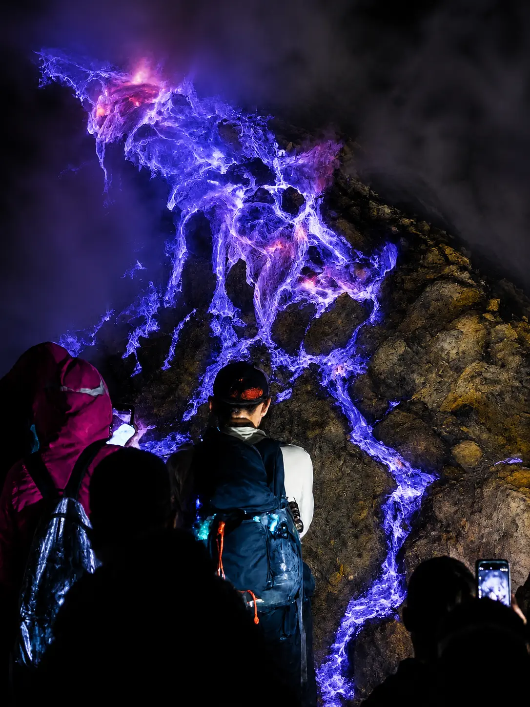 Kawah Ijen Blue Fire